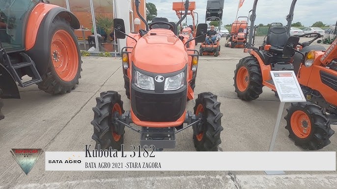 Tracteur Kubota Série L1-382 - Royer