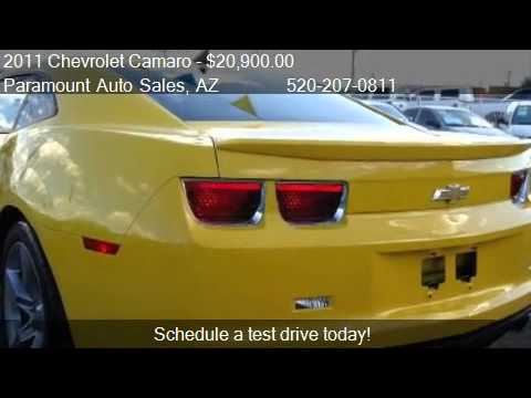 2011 Chevrolet Camaro LT1 Coupe - for sale in Tucson, AZ ...