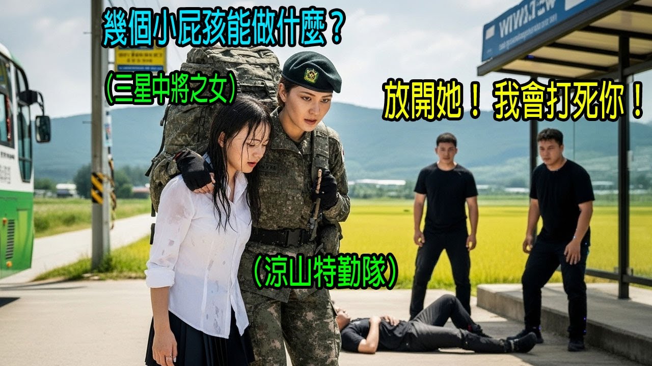 退伍當日，涼山特勤隊上士在公車站拯救一名女子，隔天竟接到三星特戰指揮官的來電…｜感人的故事｜有聲書｜AI故事
