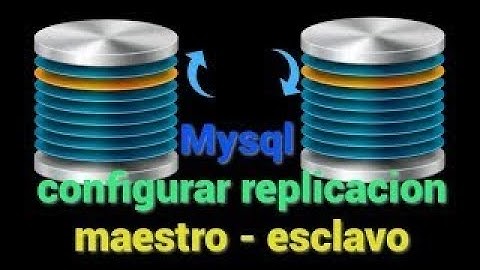 Replicación de Bases de datos maestro-esclavo (Máquina principal y Vmware).