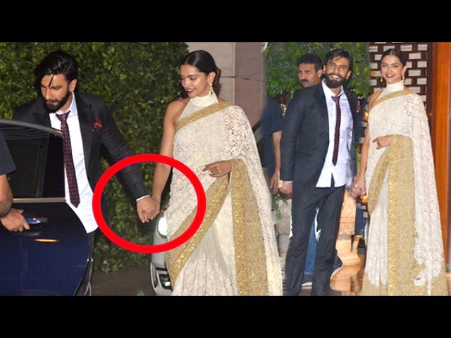 Ranveer Singh & Deepika Padukone walk hand-in-hand | Kareena Kapoor looks  CUTE in denim - YouTube