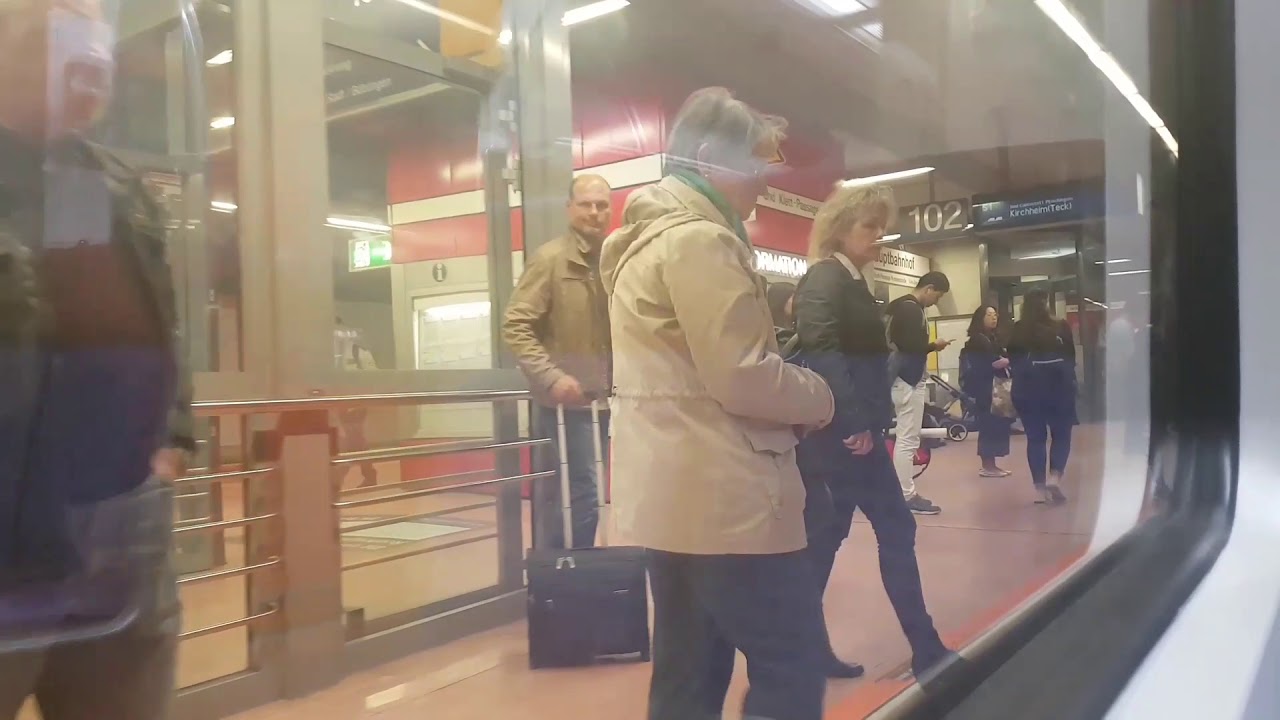 Метро Щутгарт- Линия S5 | Stuttgart suburban train | S-Bahn Stuttgart- S5 Schwabstraße- Bietigheim