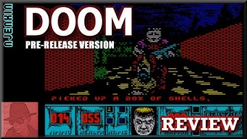 DOOM : Pre-Release Version - on the ZX Spectrum 128K !! with Commentary