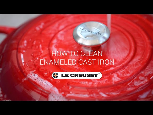 How to Clean Enameled Cast Iron Cookware - The Irishman's Wife