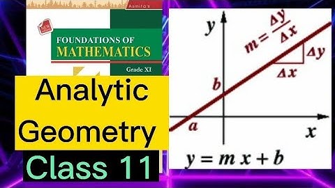 Analytic geometry|| Exercise 9.1 || Asmita