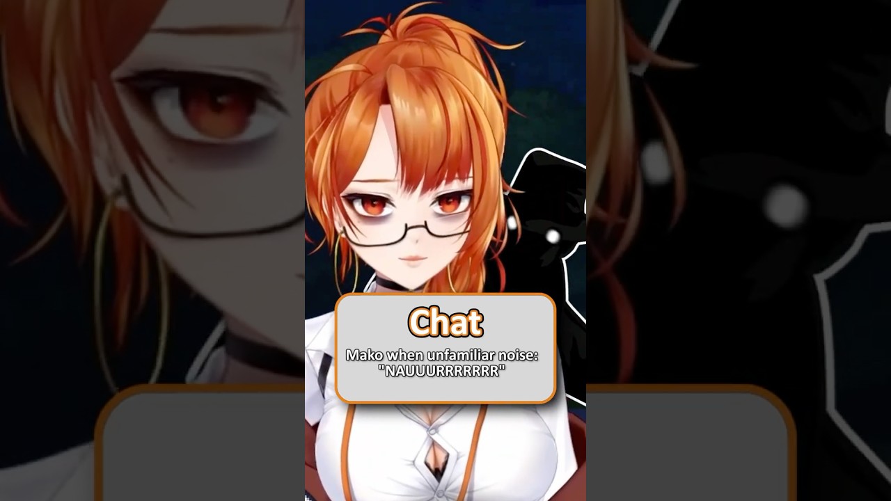 NAUR - australian when unfamiliar noise #vtuber #anime #vtuberclips