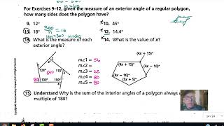 6-1 Additional Practice Savvas Angles of Polygons