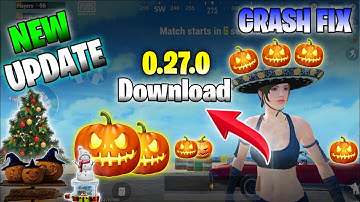 Pubg Lite New Update 0.27.0 ❤️ Download | Crash Problem Fix And Screen Loading Solved #pubglite