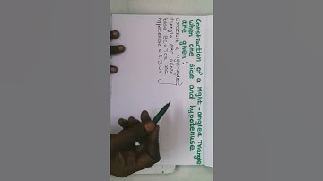 construction of right angled triangle😍#geometry #maths #practicalgeometry #basics #activity #angles