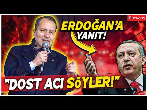 Fatih Erbakan'dan kendisini çay içmeye çağırmayan Erdoğan'a yanıt!