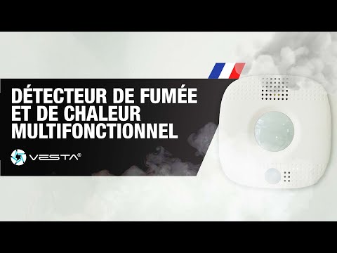 Détecteur de fumée et de chaleur multifonctionnel - VESTA-221