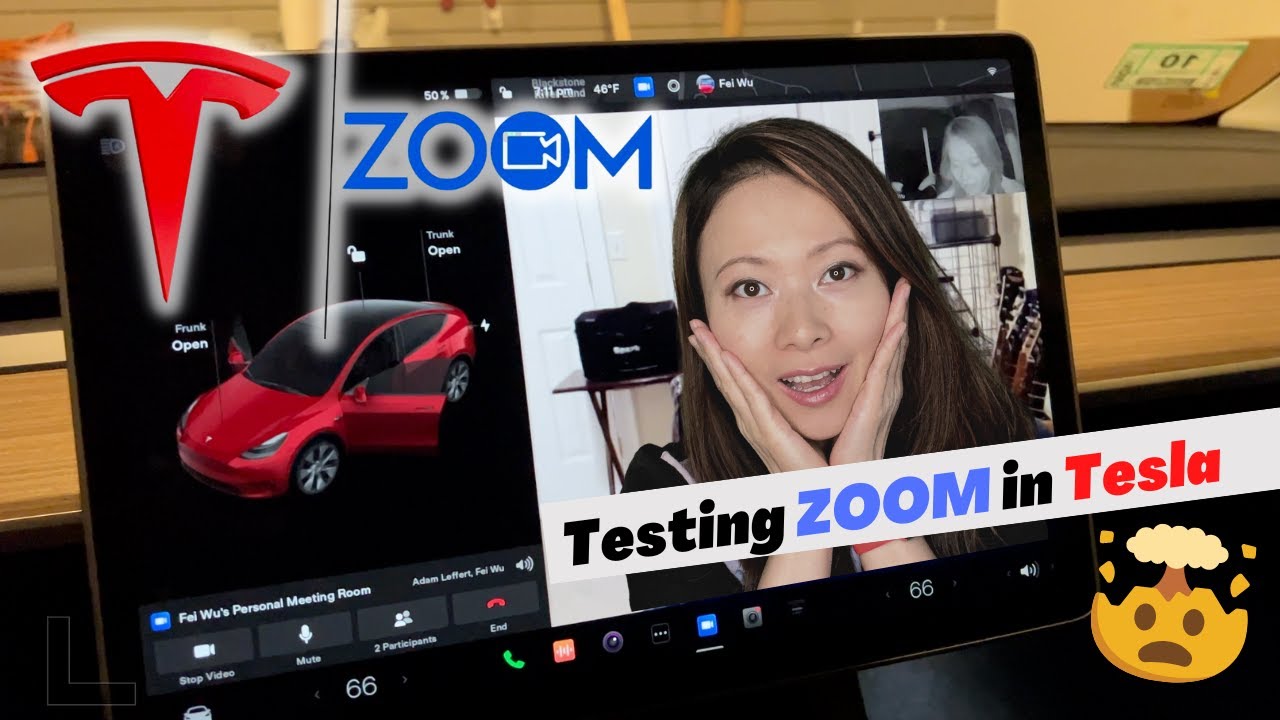 How to use Zoom Video Calls from your Tesla zoom tesla feisworld