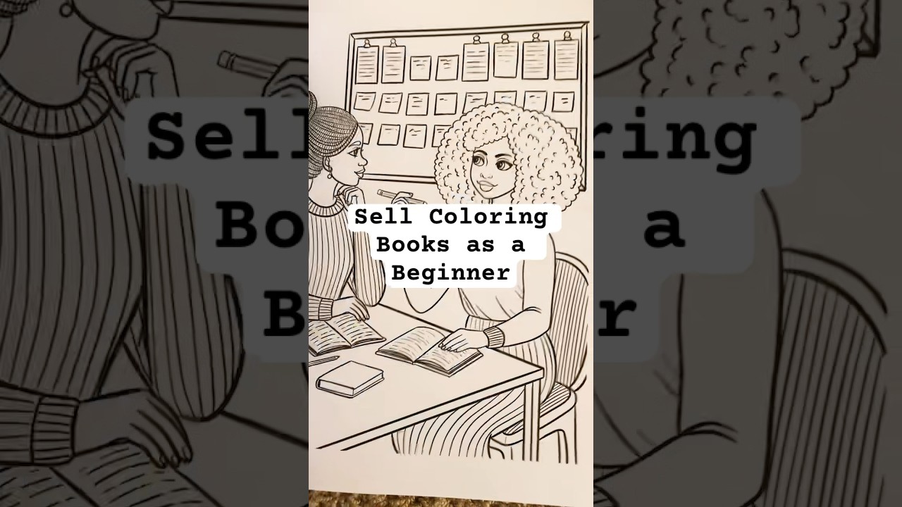 Sell Coloring Books on Amazon KDP as a Beginner #amazonkdp #kdp#amazonkindledirectpublishing