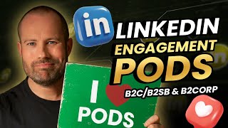 LinkedIn Engagement Pods | B2C/B2SB & B2Corp - Launching Every Tuesday