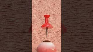 Needle Dropping on Eye   Infinite Loop  animation  infinity  funny  3d