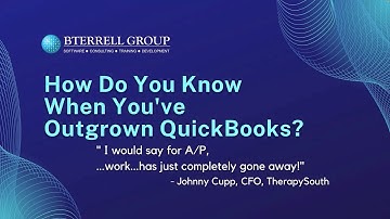 Outgrowing Quickbooks - attracting and retaining talent by streamlining everything!