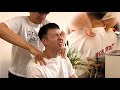 ASMR 睡眠必至!プロが行う肩もみと首のマッサージで脳までリラックス