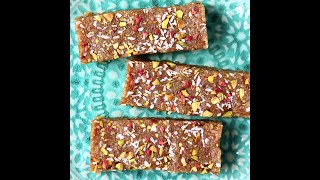 Energy Bars (Vegan + Gluten-Free)