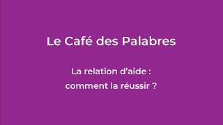 Talk: 'Helping Relationships: How to Make Them Work'