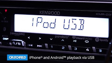 Kenwood KMR-D375BT Display and Controls Demo | Crutchfield Video