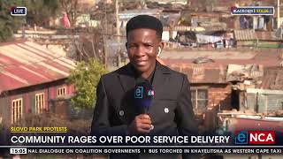 Slovo Park Protest | Community rages over poor service delivery