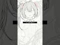 【初音ミク/イラストメイキング】匿名M。#shorts