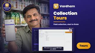 Collection Tours: area-wise udhaar vasooli ka poora tarika | Vardham Tutorial 6 screenshot 2