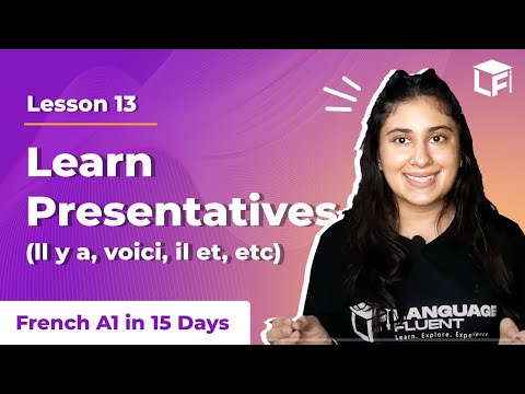 How to read French language | Learn how to present yourself in french Learn French A1 in 15 days |