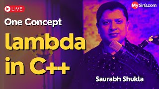 lambda in C++ - One concept in LIVE | MySirG