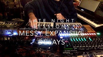 Late night sessions -  Plagued by Static - TR8s, Microfreak, Skulpt, Micromonsta, Monologue