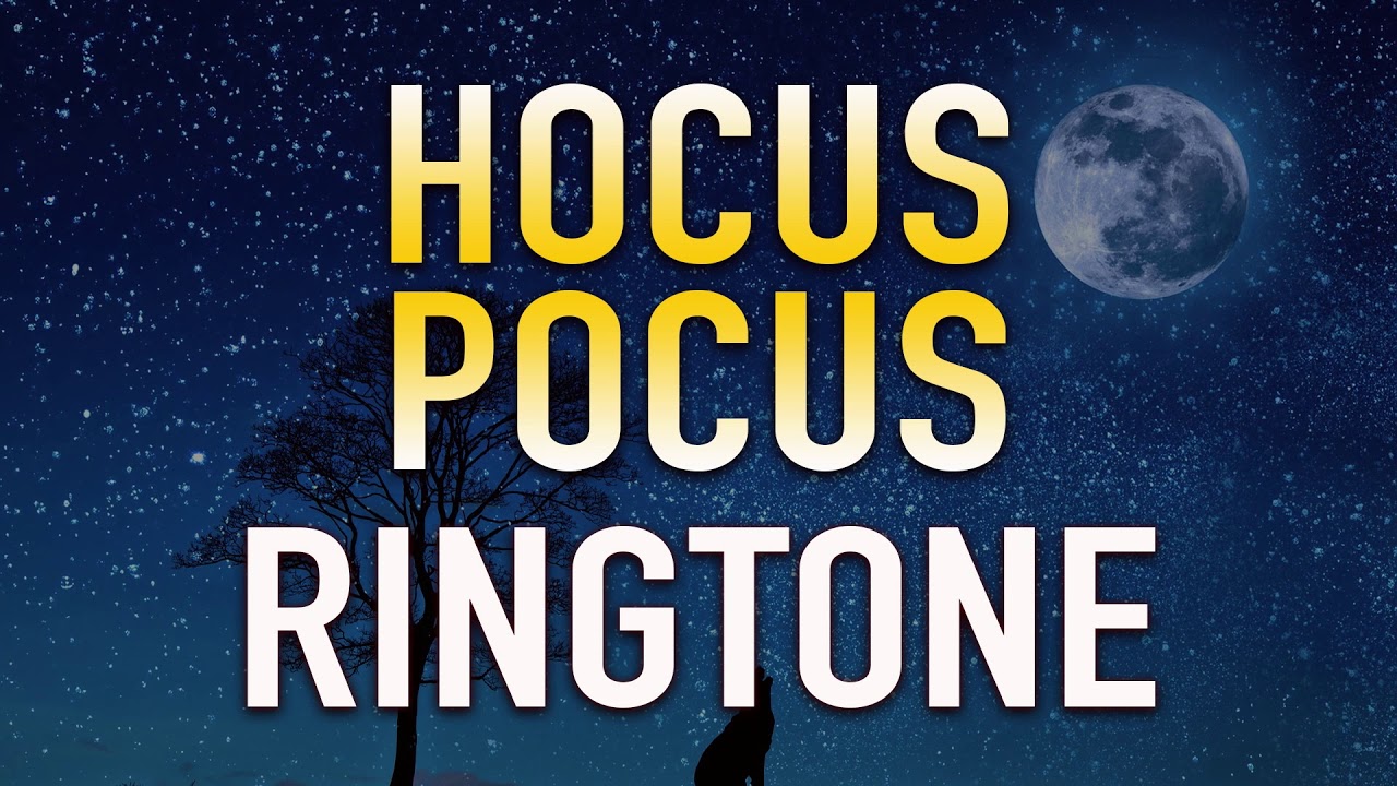 Hocus Pocus Ringtone for iPhone Halloween Ringtones YouTube