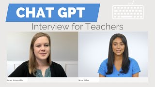 ChatGPT for Teachers | Talking About Education with an AI Bot! Wealth