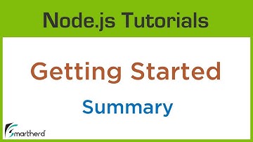 Getting Started with Node: Section Summary #1.7