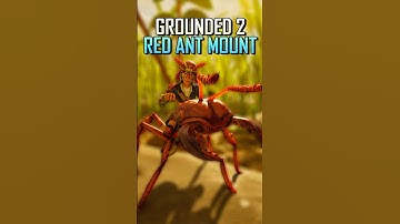 How To Tame a Red Soldier Ant Mount In Grounded 2