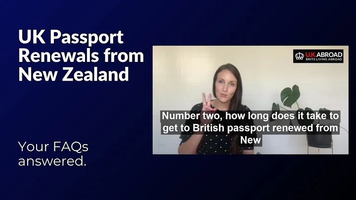 UK Passport renewal in NZ | Your top questions answered.