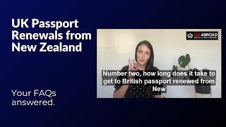 UK Passport renewal in NZ | Your top questions answered.