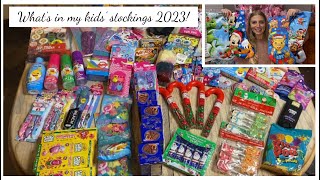 What's in my kids' stockings 2023! Stocking stuffer ideas for boys & girls, ages 11, 7, 4, & 2!