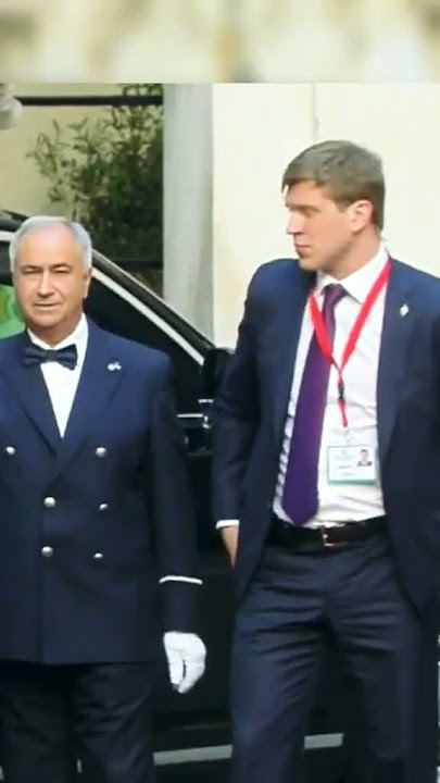Putin's Bodyguards Always On Alert
