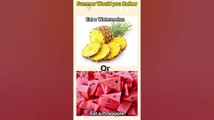 Would you rather (Summer Question) #shorts #wouldyourather
