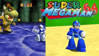 Super Mario 64 Mas é o Megaman?