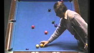 Amazing Pool Shot by Steve Davis v Jim Rempe - Yugo Cars Challenge 1985