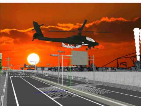 [ＭＭＤ]なぎさ町の夕日とアパッチ