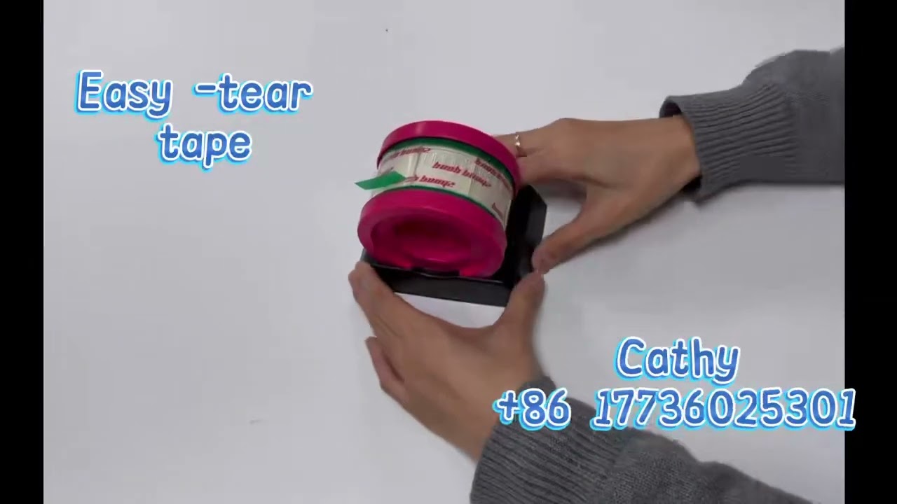 Easy tear tape