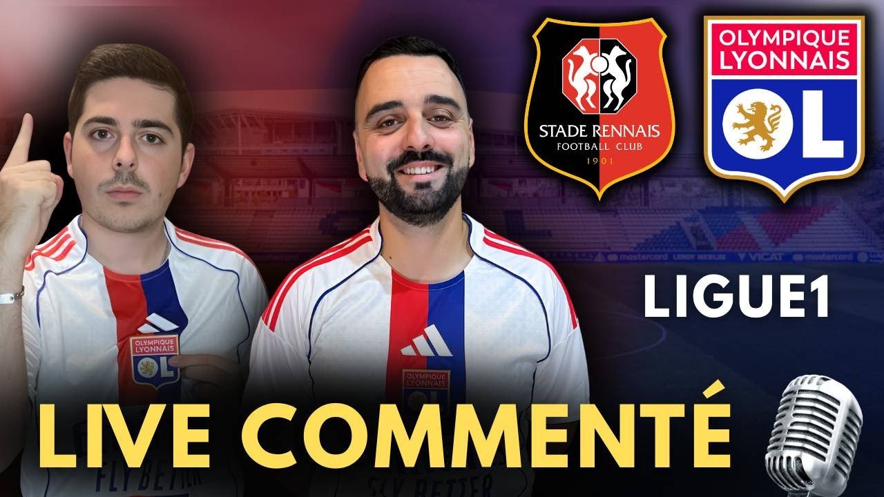 Rennes – OL en direct 🔴🔵 | Commentaire live & réactions – Ligue 1 (J4)