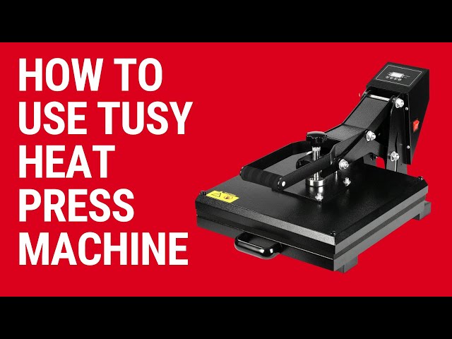 How to Attach the Silicone Pad on a Tusy 15x15 Heat Press 