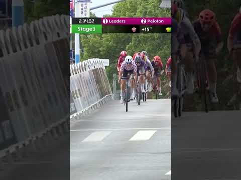 Josie Talbot takes the final stage of Tour of Chongming island! 🚴‍♀️💨