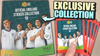 *NEW* PANINI MARKS & SPENCER ENGLAND 2024 COLLECTION | 10 Pack Opening & Album Showcase