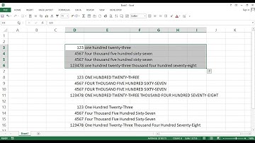 របៀបបម្លែងលេខឱ្យទៅជាតួរអក្សរនៅក្នុង Excel