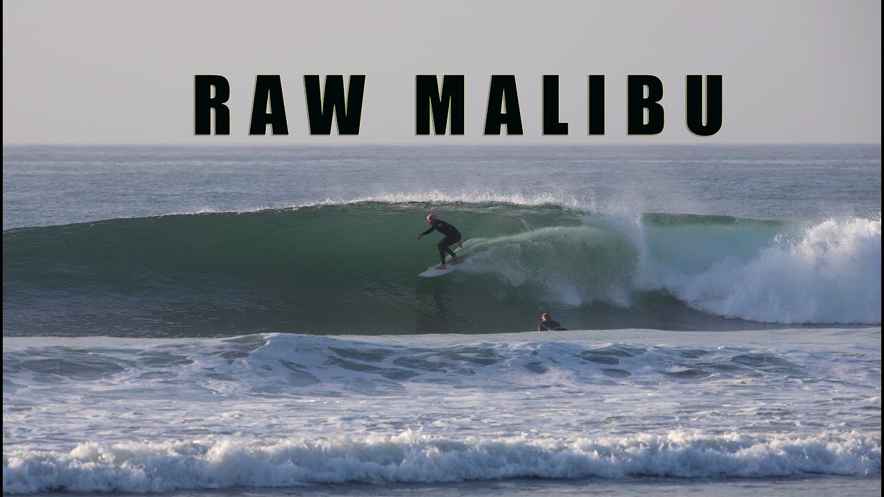 Raw Malibu Hurricane Surfing Session