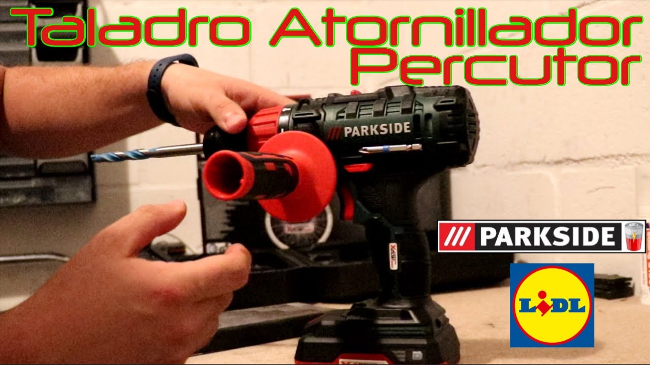 Será bueno?🤔Taladro Atornillador 20V de supermercado. Parkside performance  PABSP 20-LI B2 de Lidl 